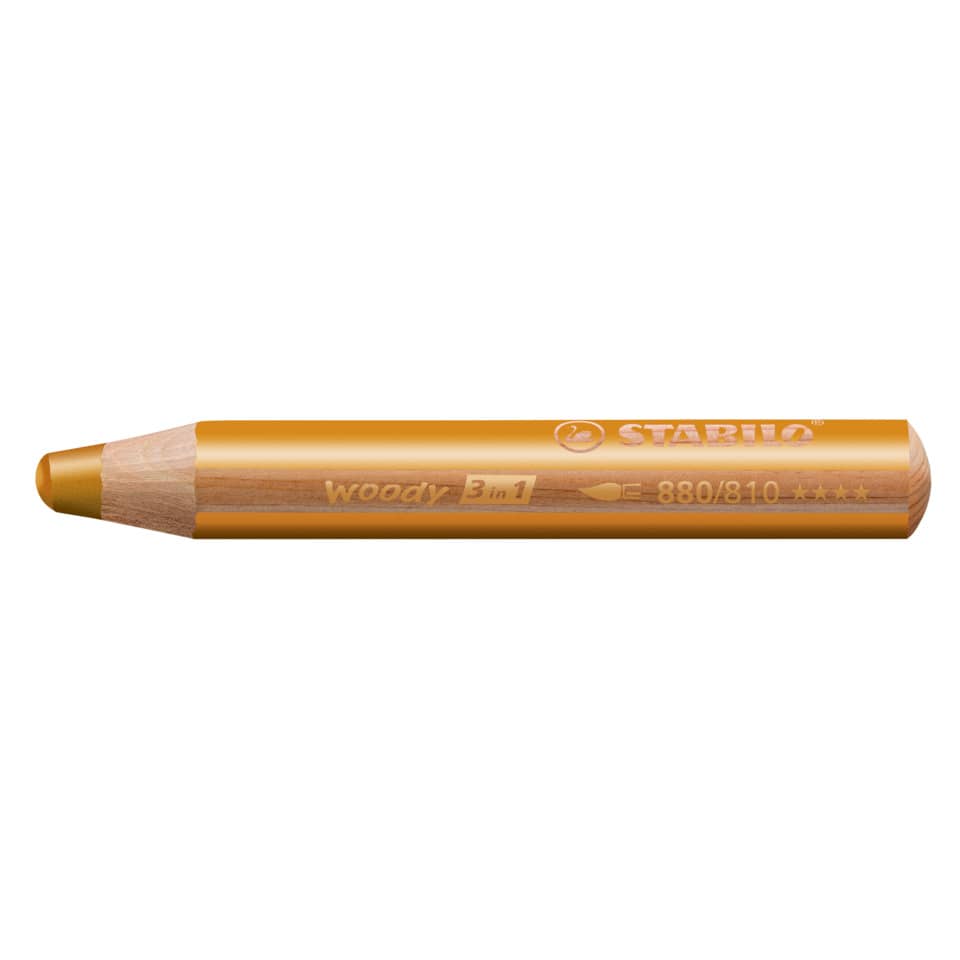 Multitalent-Stift woody 3 in 1, gold STABILO 880/810 STABILO 880/810 Woody 3 in 1