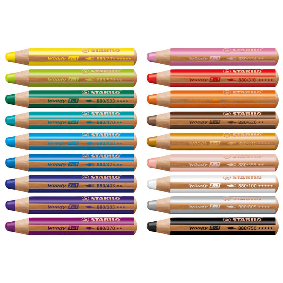 Multitalent-Stift woody 3 in 1, apricot STABILO 880/355 STABILO 880/355 Woody 3 in 1