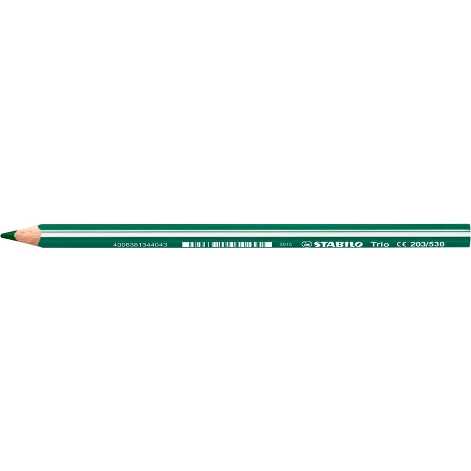 Farbstift Trio®, dick, 4,2 mm, grün STABILO 203/530