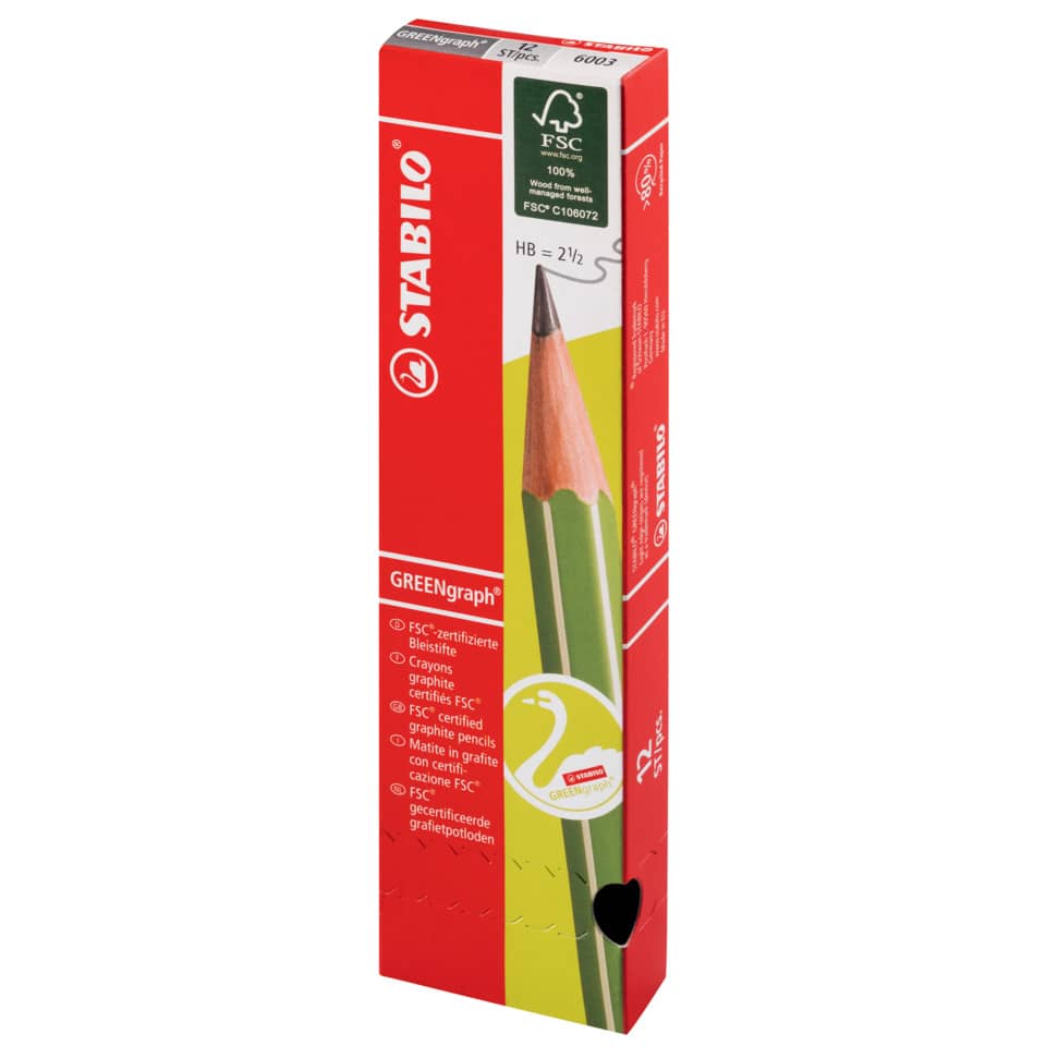 Bleistift GREENgraph®, HB STABILO 6003/HB STABILO 6003HB