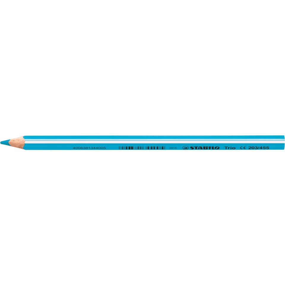 Farbstift Trio®, dick, 4,2 mm, himmelblau STABILO 203/455