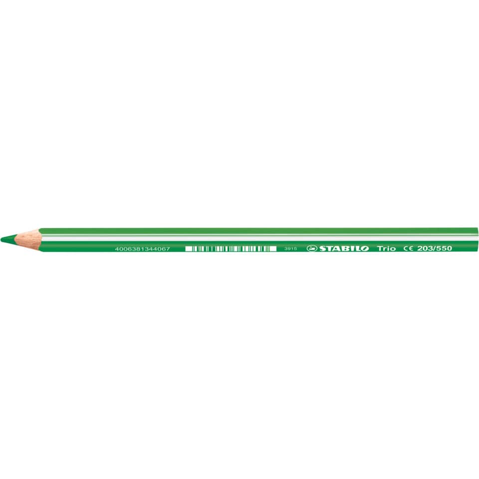 Farbstift Trio®, dick, 4,2 mm, gelbgrün STABILO 203/550