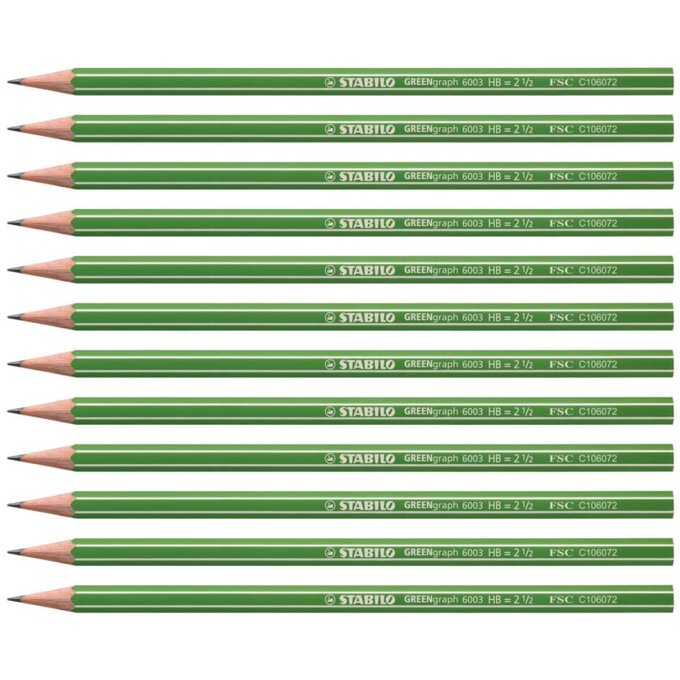 Bleistift GREENgraph®, HB STABILO 6003/HB STABILO 6003HB