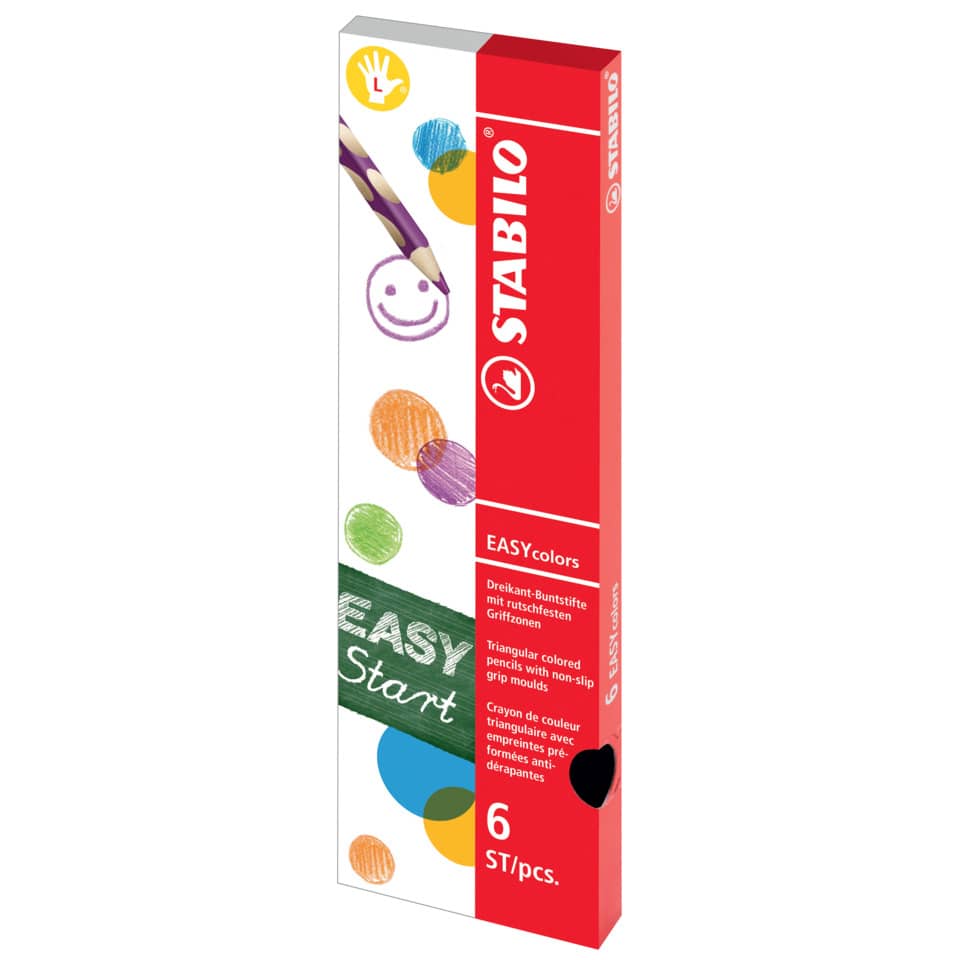 Farbstift EASYcolors, 4,2 mm, rosa   links STABILO 331/350-6 STABILO 331/350-6  links