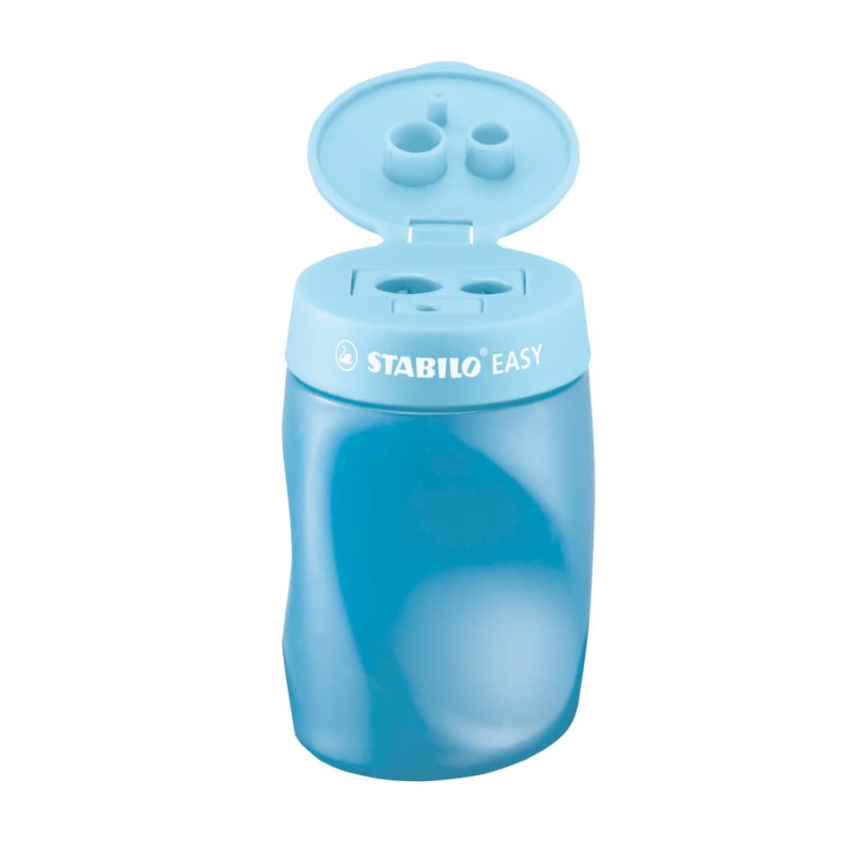 Dosenspitzer EASYsharpener, 3-fach, Linkshänder, blau STABILO 4501/2 STABILO 4501/2 links