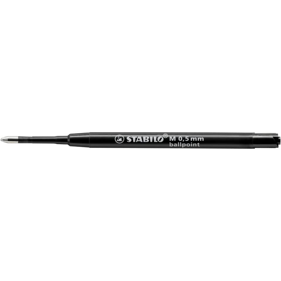 Kugelschreibermine Ballpoint Refill, 0,5 mm, schwarz STABILO 2/046-02 STABILO 2/046-02 Großraum