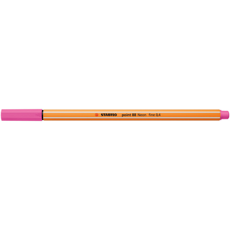 Fineliner point 88®, 0,4 mm, neonpink STABILO 88/056