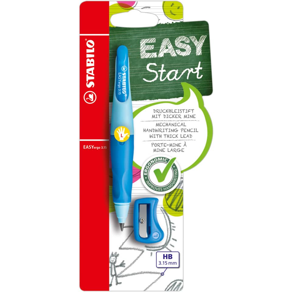 Druckbleistift EASYergo 3.15, blau, L STABILO B-46867-3 STABILO B-46867-3 links