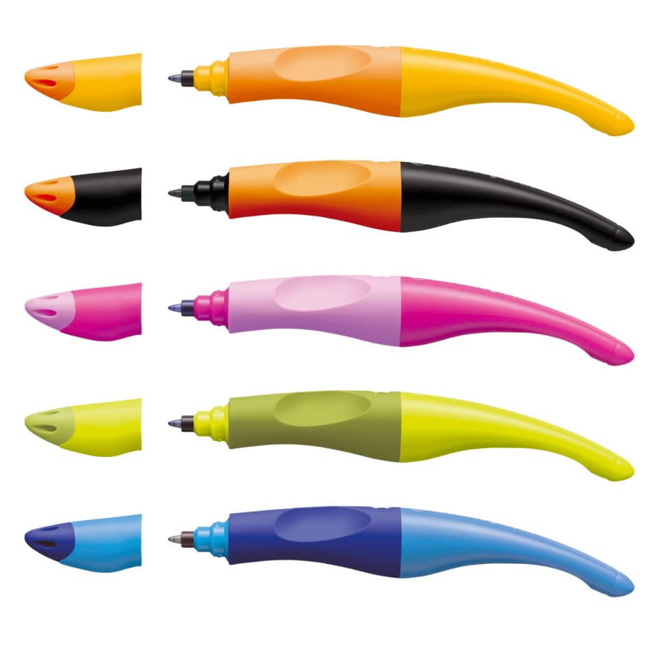 Tintenroller EASYoriginal, Rechtshänder, dunkelpink/hellpink STABILO B-46846-5 STABILO B-46846-5  rechts