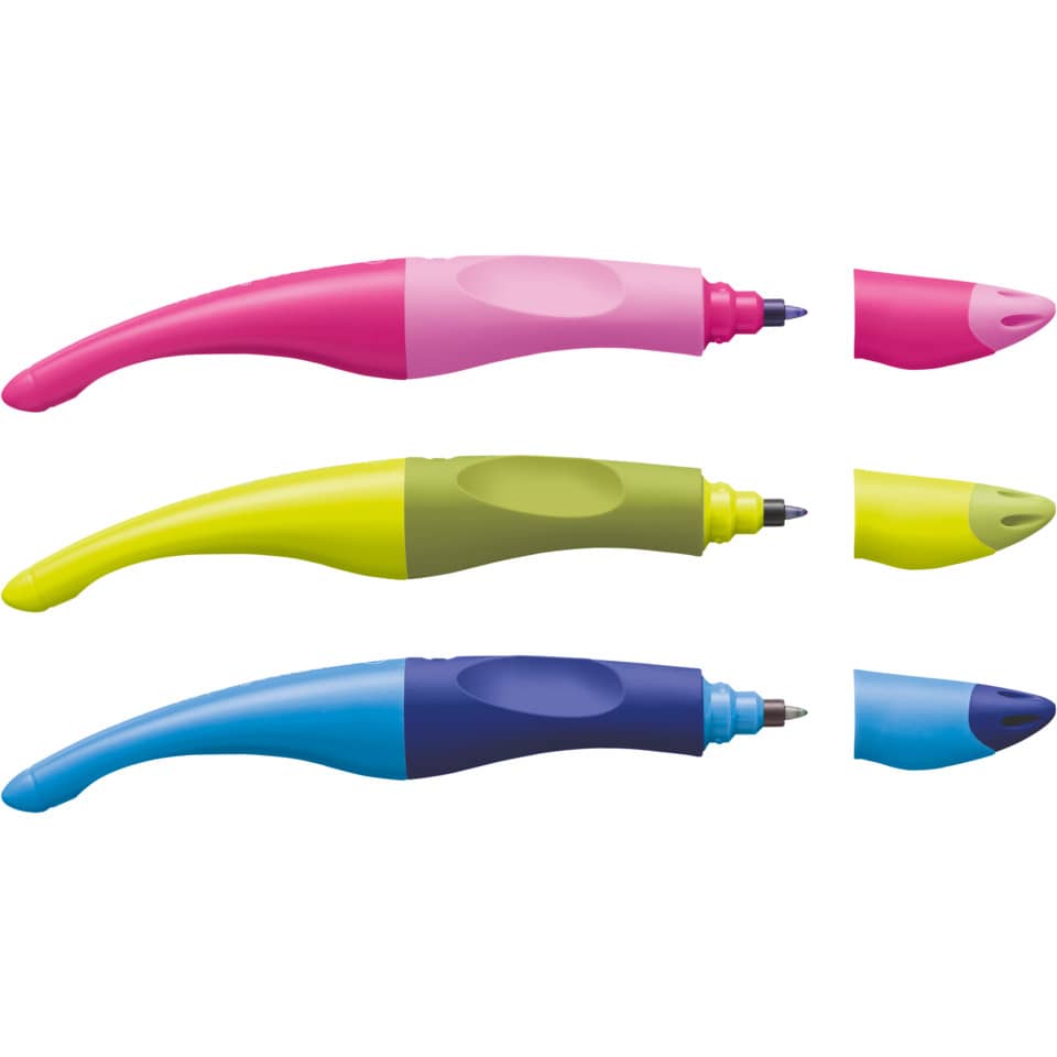 Tintenroller EASYoriginal, Linkshänder, dunkelblau/hellblau STABILO B-46834-3 STABILO B-46834-3 links