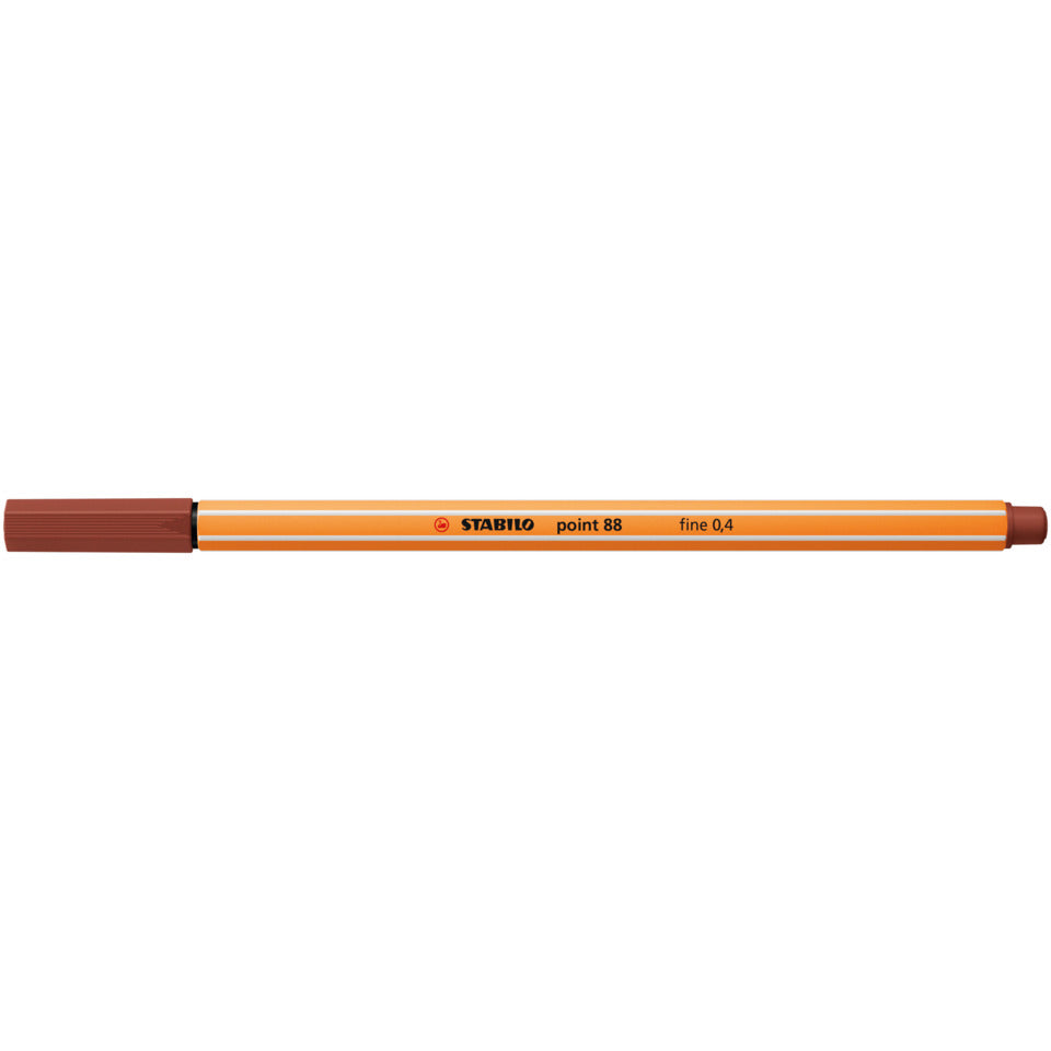 Fineliner point 88®, 0,4 mm, siena STABILO 88/75
