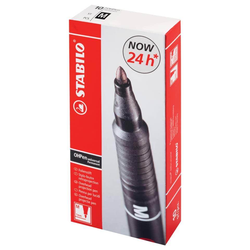 Folienstift OHPen universal, 1 mm, permanent, blau STABILO 843/41 STABILO  843/41 permanent