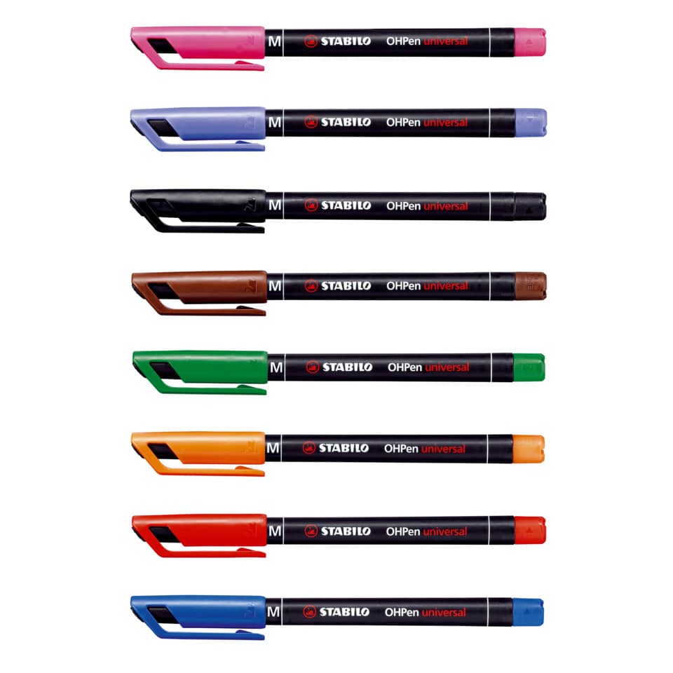 Folienstift OHPen universal, 1 mm, permanent, blau STABILO 843/41 STABILO  843/41 permanent