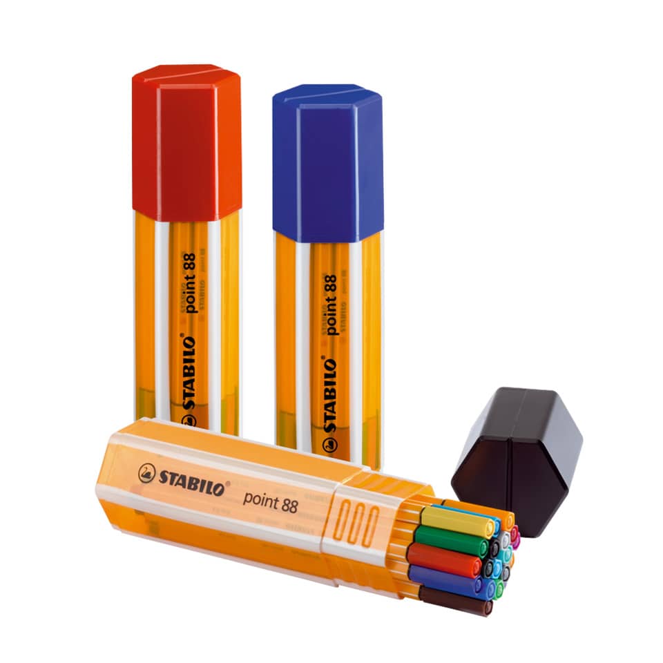 Fineliner point 88® Big point Box, mit 20 Stiften STABILO 8820-1 STABILO 8820-1   Big Box
