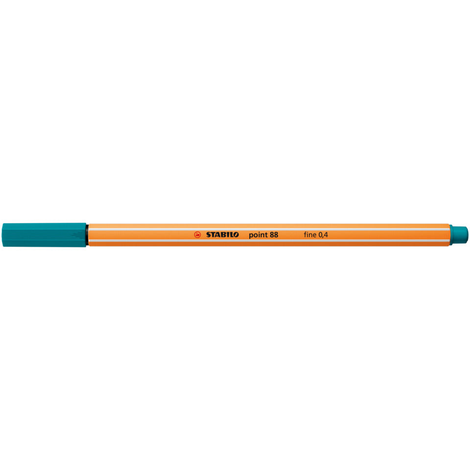 Fineliner point 88®, 0,4 mm, türkisblau STABILO 88/51