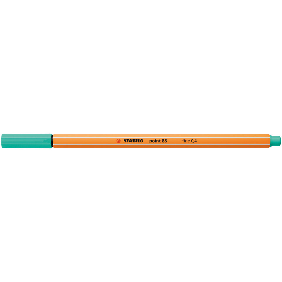 Fineliner point 88®, 0,4 mm, eisgrün STABILO 88/13