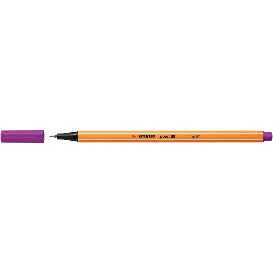 Fineliner point 88®, 0,4 mm, lila STABILO 88/58