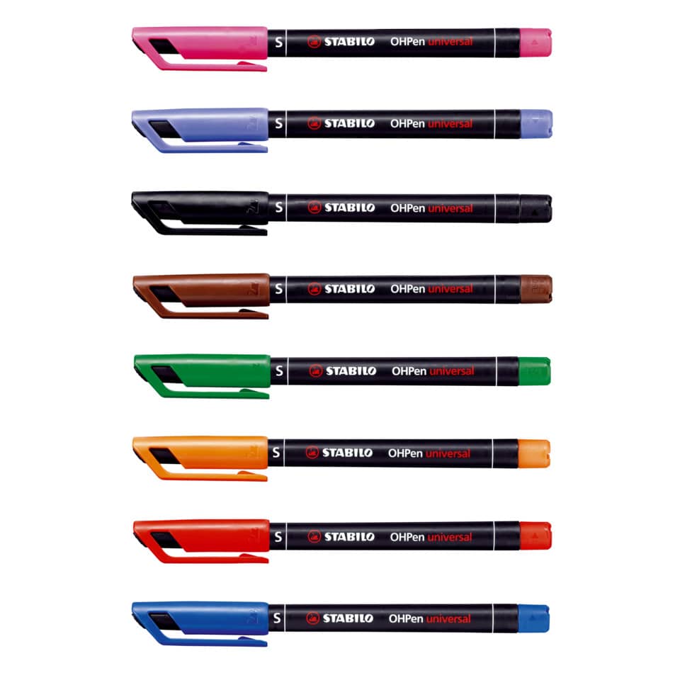 Folienstift OHPen universal, 0,4 mm, permanent, schwarz STABILO 841/46 STABILO 841/46 permanent