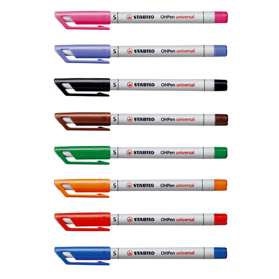 Folienstift OHPen universal, 0,4 mm, wasserlöslich, blau STABILO 851/41 STABILO 851/41 wasserlöslich