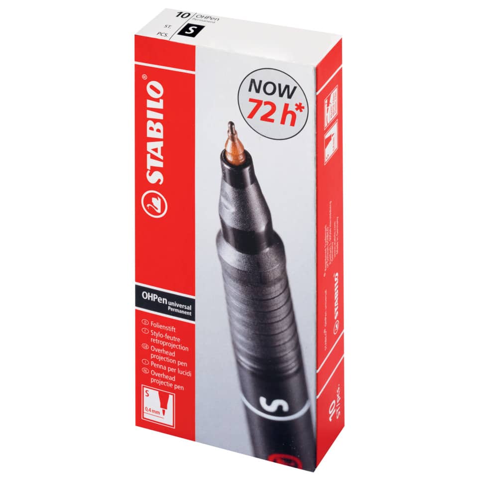 Folienstift OHPen universal, 0,4 mm, permanent, blau STABILO 841/41 STABILO 841/41 permanent