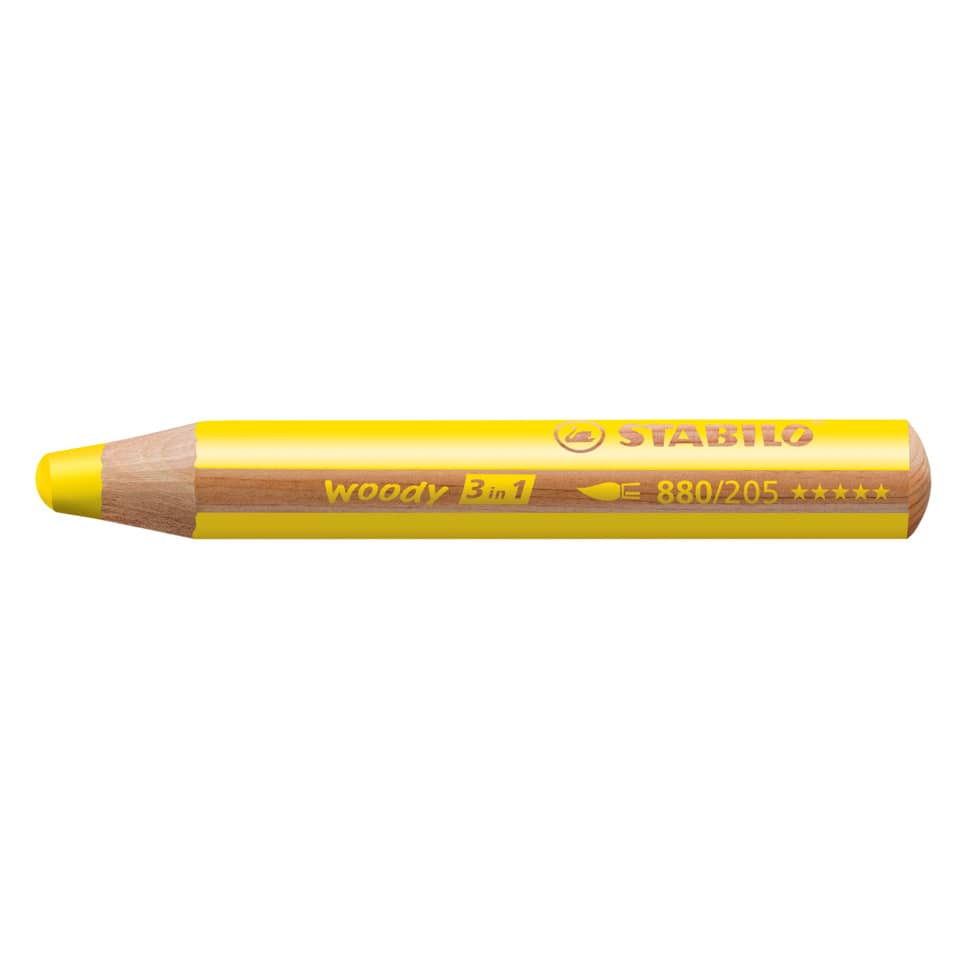 Multitalent-Stift woody 3 in 1, gelb STABILO 880/205 STABILO 880/205 Woody 3 in 1