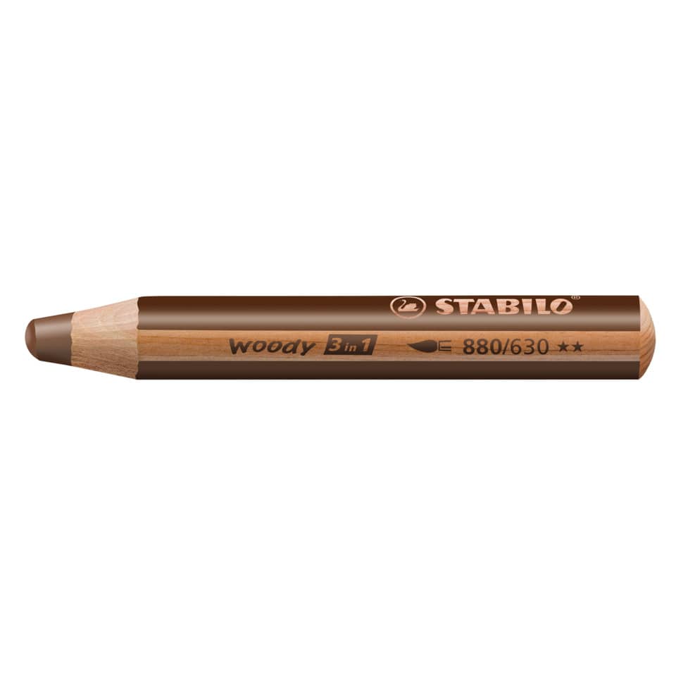 Multitalent-Stift woody 3 in 1, braun STABILO 880/630 STABILO 880/630 Woody 3 in 1