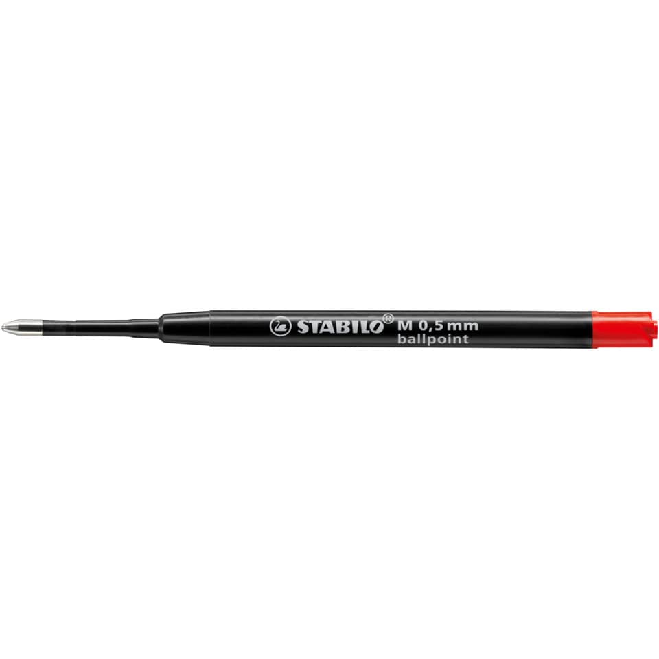 Kugelschreibermine Ballpoint Refill, 0,5 mm, rot STABILO 2/040-02 STABILO 2/040-02 Großraum