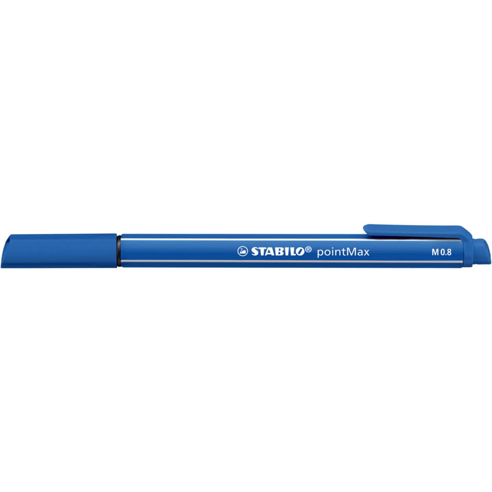 Faserschreiber pointMax 0,8mm ultramarinblau STABILO 488/32