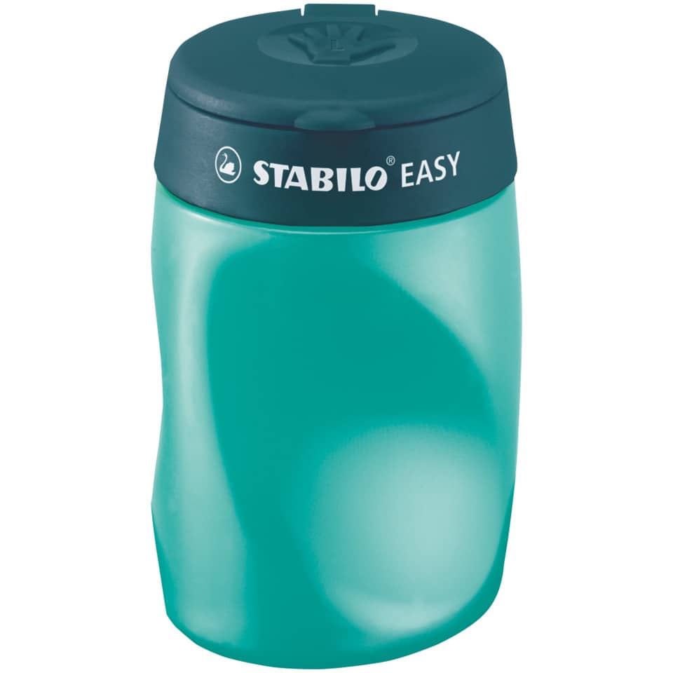 Dosenspitzer EASYsharpener, 3-fach, Linkshänder, petrol STABILO 4501 STABILO 4501 links