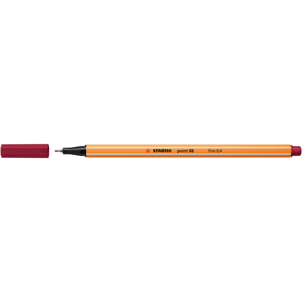 Fineliner point 88®, 0,4 mm, purpur STABILO 88/19
