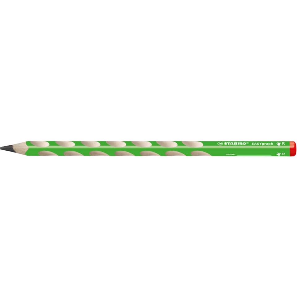 Bleistift EASYgraph Rechtshänder, 2B, grün STABILO 322/04-2B