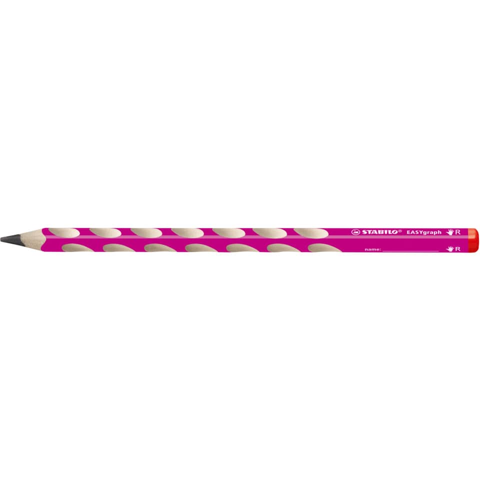 Bleistift EASYgraph Rechtshänder, 2B, pink STABILO 322/01-2B