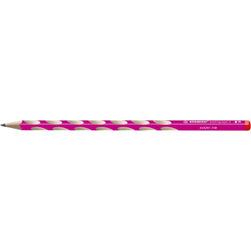 Bleistift EASYgraph S Rechtshänder, HB, pink STABILO 326/01-HB