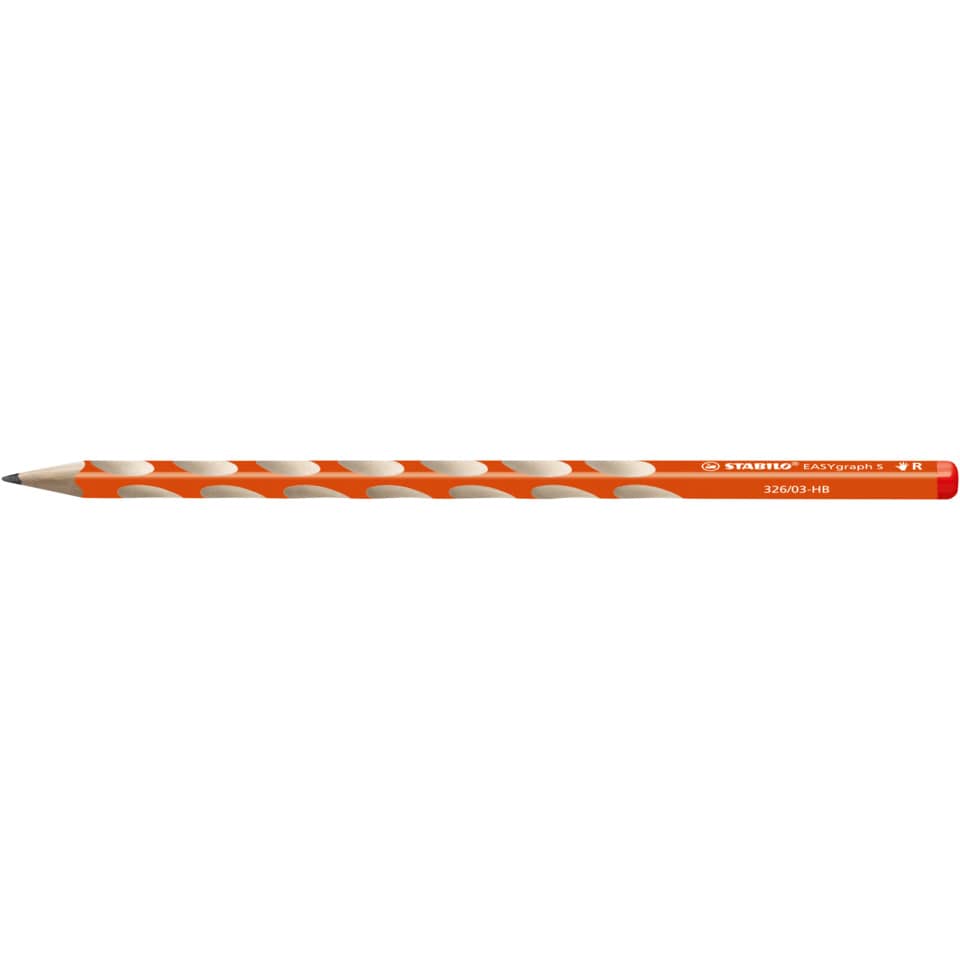 Bleistift EASYgraph S Rechtshänder, HB, orange STABILO 326/03-HB
