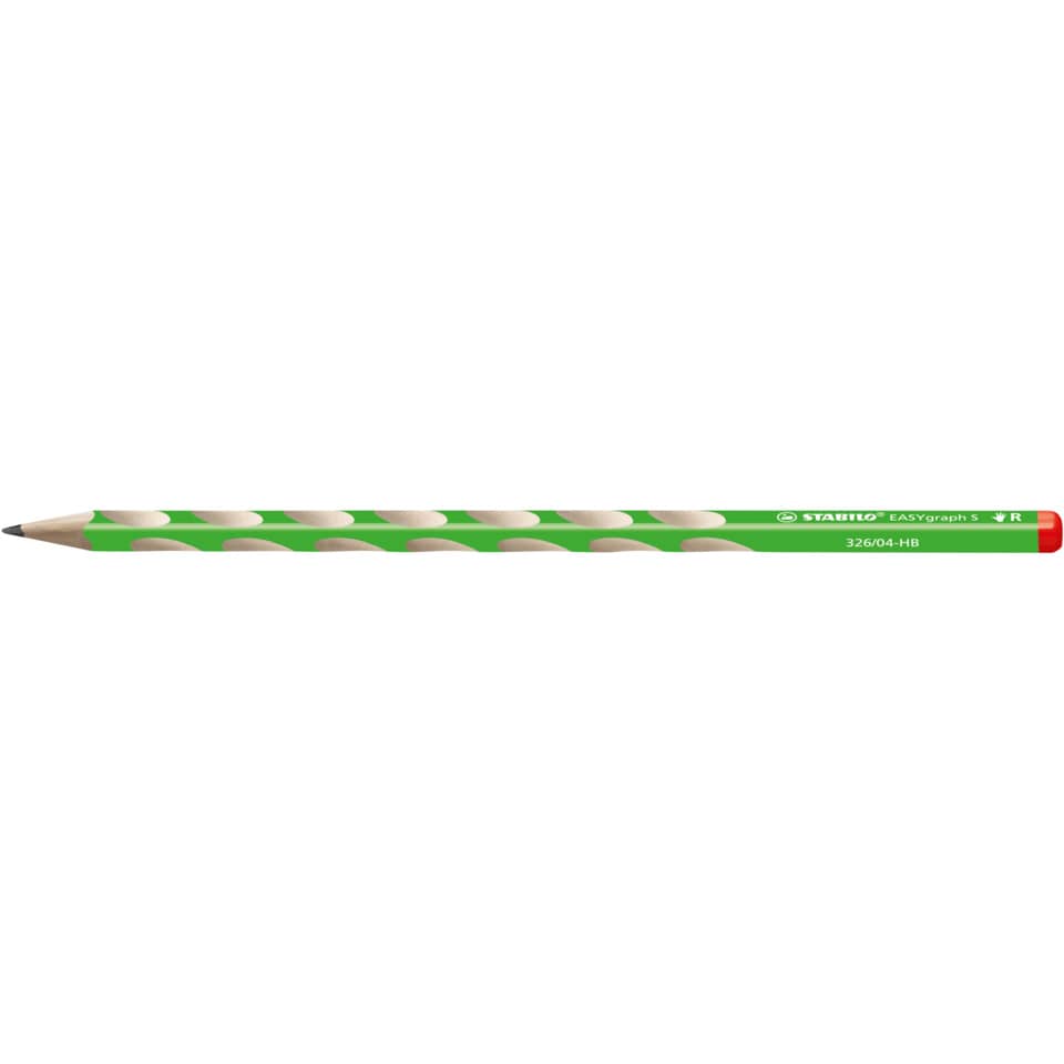 Bleistift EASYgraph S Metallic Edition Rechtshänder, HB, grün STABILO 326/04-HB
