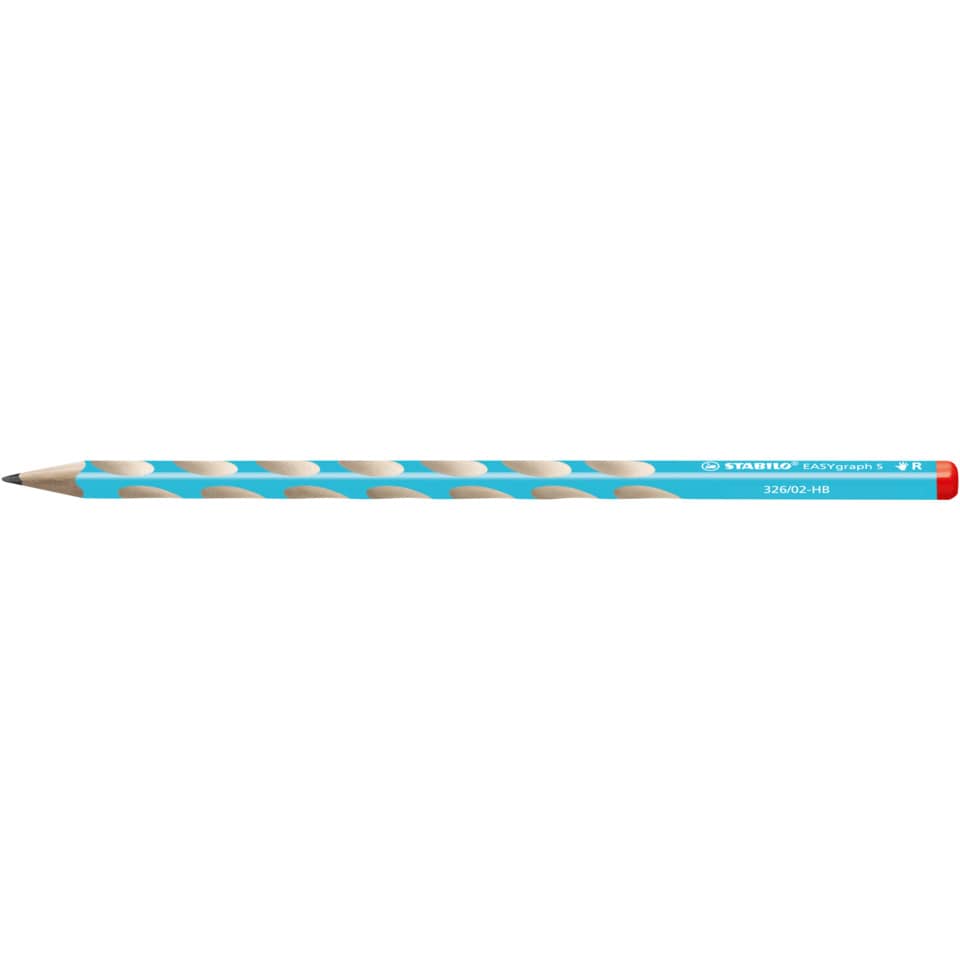 Bleistift EASYgraph S Metallic Edition Rechtshänder, HB, blau STABILO 326/02-HB