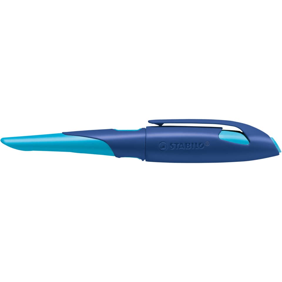Füllfederhalter Patrone A EASYbirdy®, Linkshänder, mitternachtsblau/azur STABILO 5013/4-41 STABILO 5013/4-41 Links
