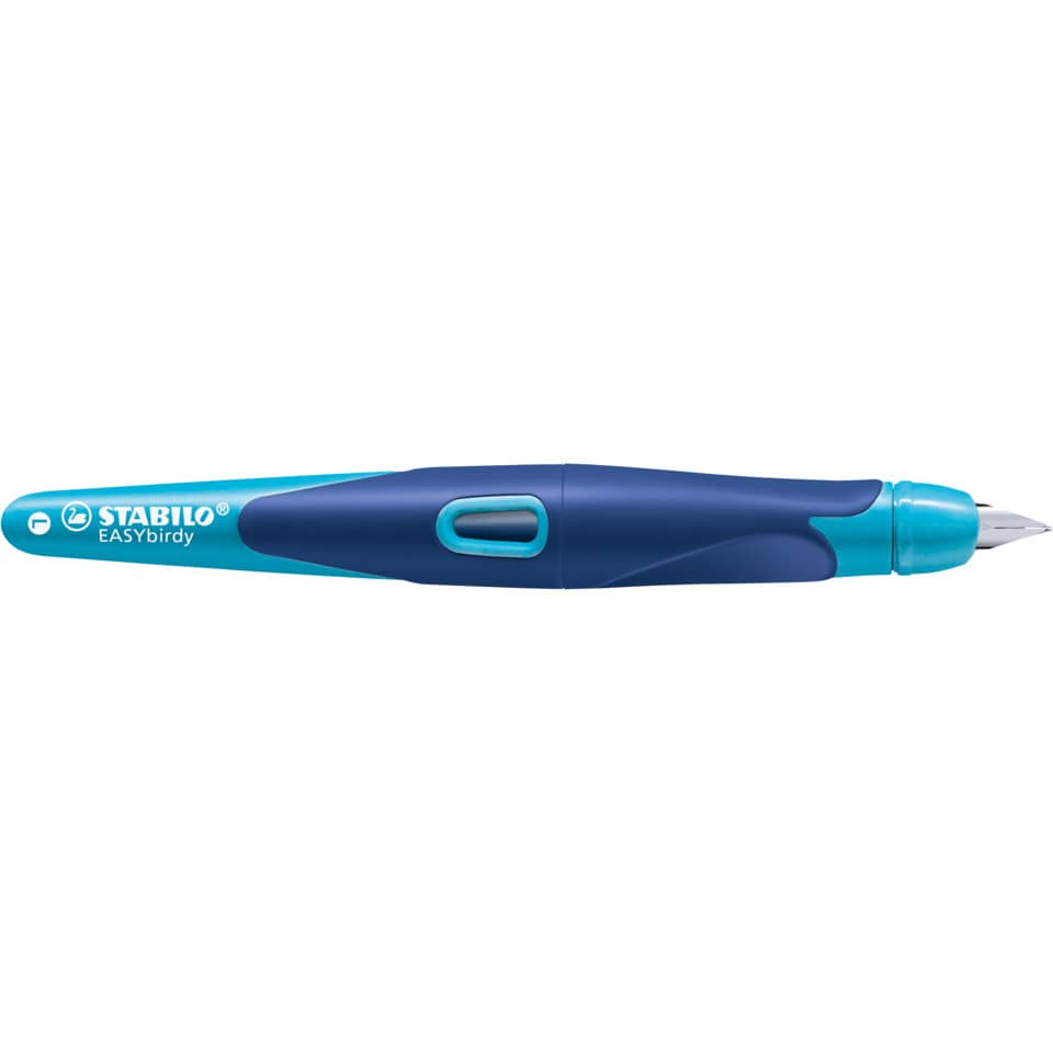 Füllfederhalter Patrone A EASYbirdy®, Linkshänder, mitternachtsblau/azur STABILO 5013/4-41 STABILO 5013/4-41 Links