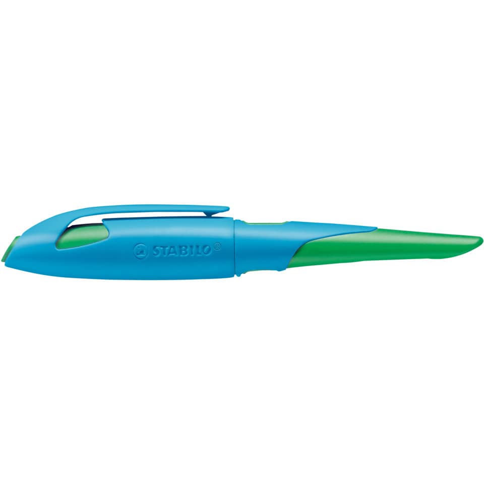 Füllfederhalter EASYbirdy®, Rechtshänder, A, himmelblau/grasgrün STABILO 5014/2-41 STABILO 5014/2-41 Rechts