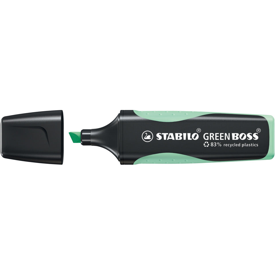 Textmarker GREEN BOSS® Pastel, 2-5mm, Hauch von Minzgrün STABILO 6070/116