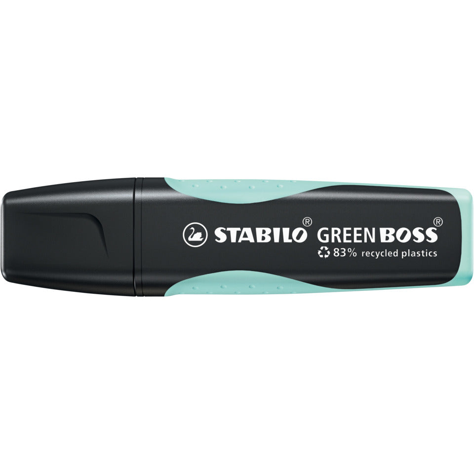 Textmarker GREEN BOSS® Pastel, 2-5mm, zartes Türkis STABILO 6070/113
