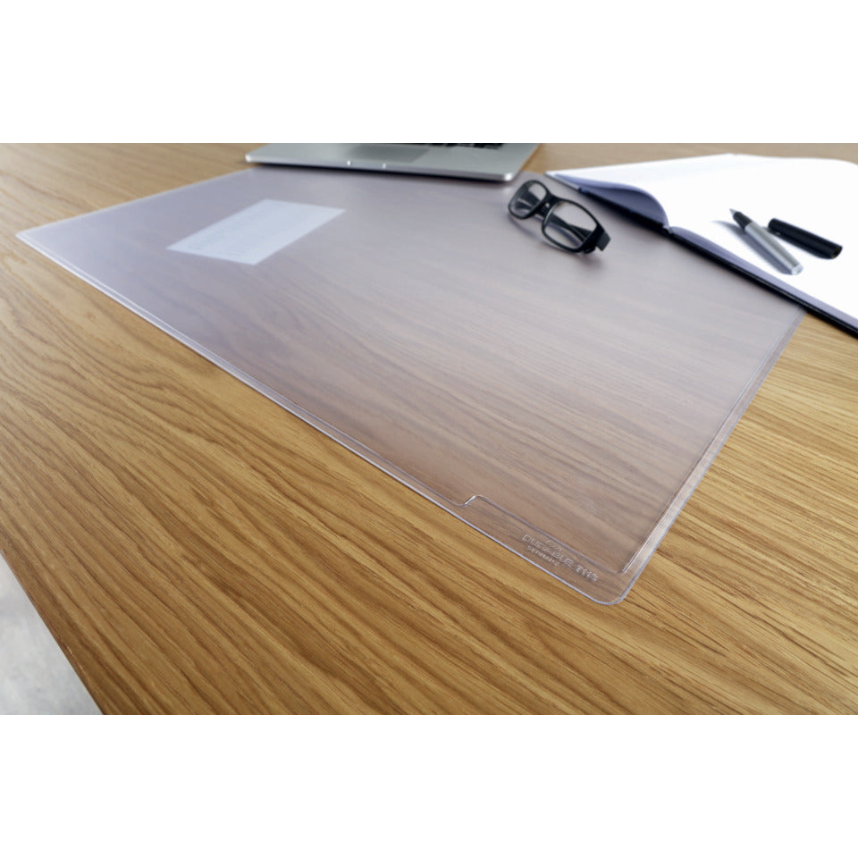Schreibunterlage DURAGLAS®, PVC, 650 x 500 mm, 2 mm, transparent DURABLE 7113 19 DURABLE 7113 19 50,65 cm