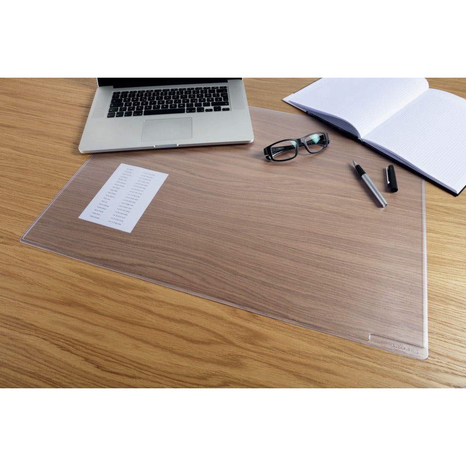 Schreibunterlage DURAGLAS®, PVC, 650 x 500 mm, 2 mm, transparent DURABLE 7113 19 DURABLE 7113 19 50,65 cm