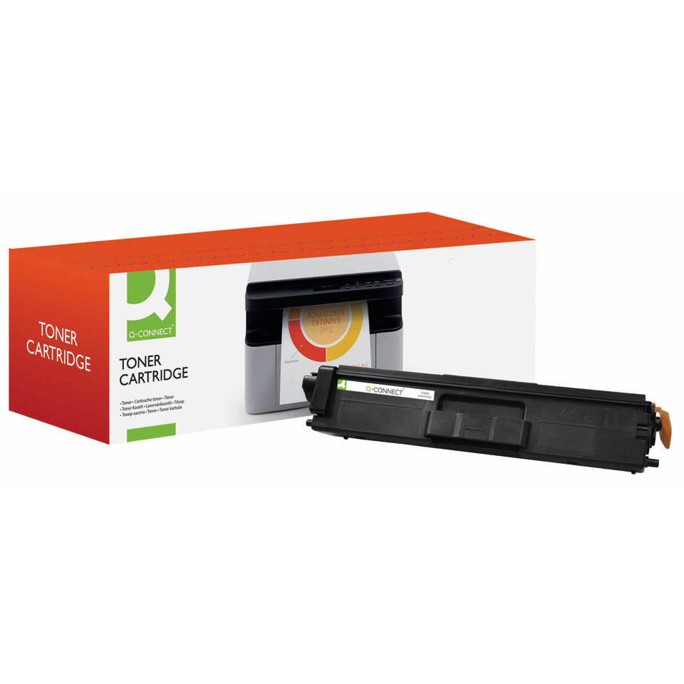 Lasertoner ersetzt Brother TN423Y, 4.000 Seiten, yellow Q-CONNECT KF11237 Q-CONNECT KF11237 Ersetzt TN423Y