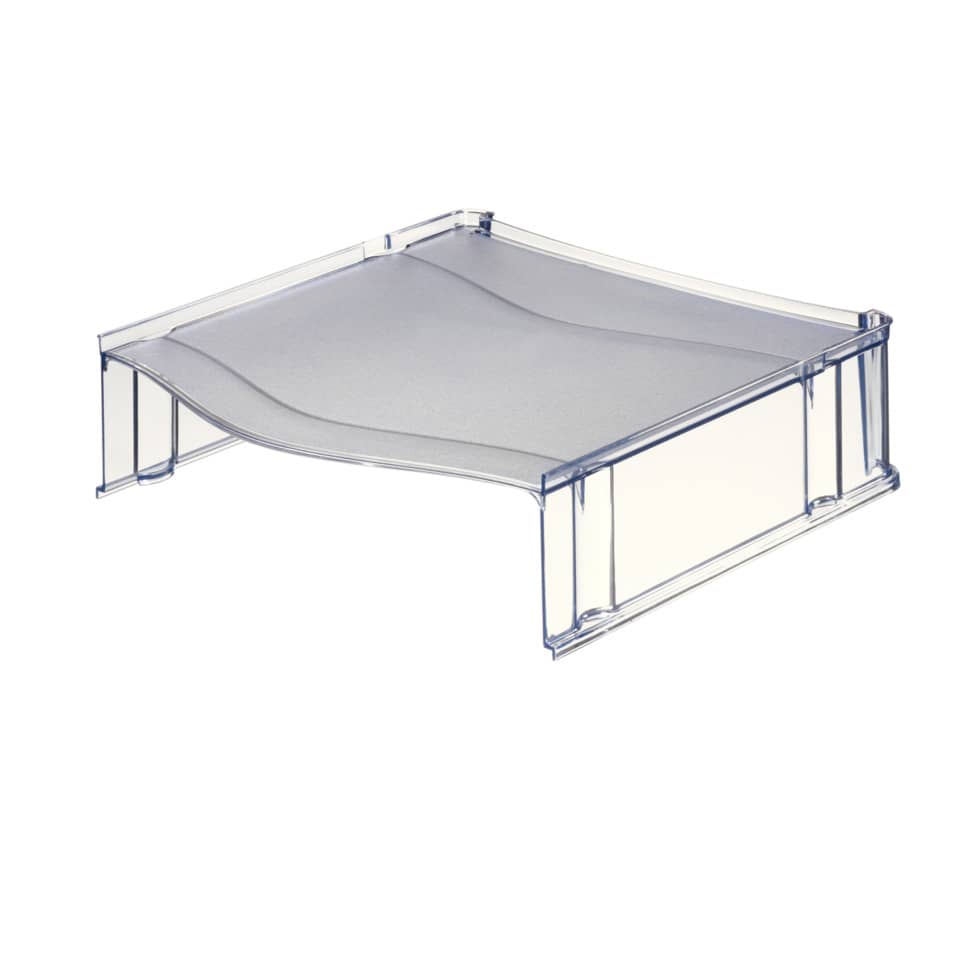 Distanzelement Plus, für Briefkörbe Plus, grau transparent LEITZ 5234-00-92