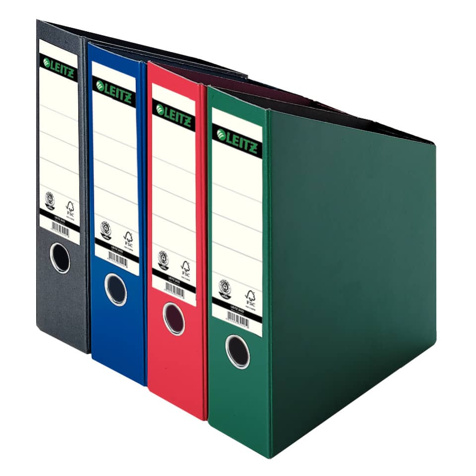 Stehsammler, A4, Hartpappe, rot LEITZ 2423-00-25 LEITZ 24230025 Hartpappe