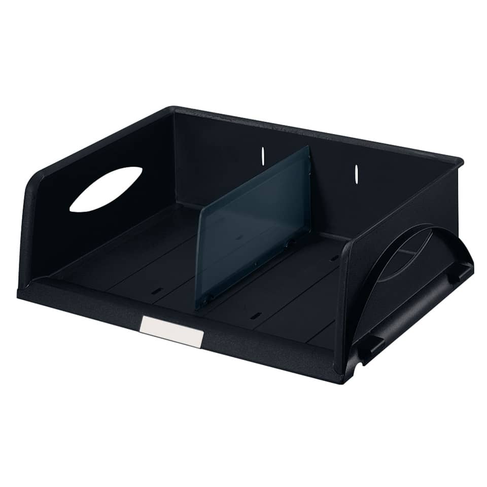 Briefkorb Sorty, A4/C4, Polystyrol, schwarz LEITZ 5230-00-95