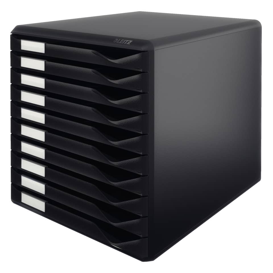 Schubladenset Formular-Set, 10 Schubladen, schwarz LEITZ 5294-00-95 LEITZ 5294-00-95 10 Schubladen