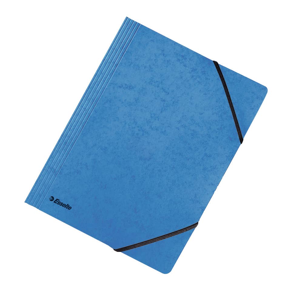 Eckspanner, A4, Primärkarton, blau ESSELTE 44201