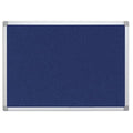 Pinntafel Filz - 60 x 45 cm, blau